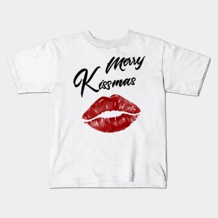 Merry Kissmas Kids T-Shirt